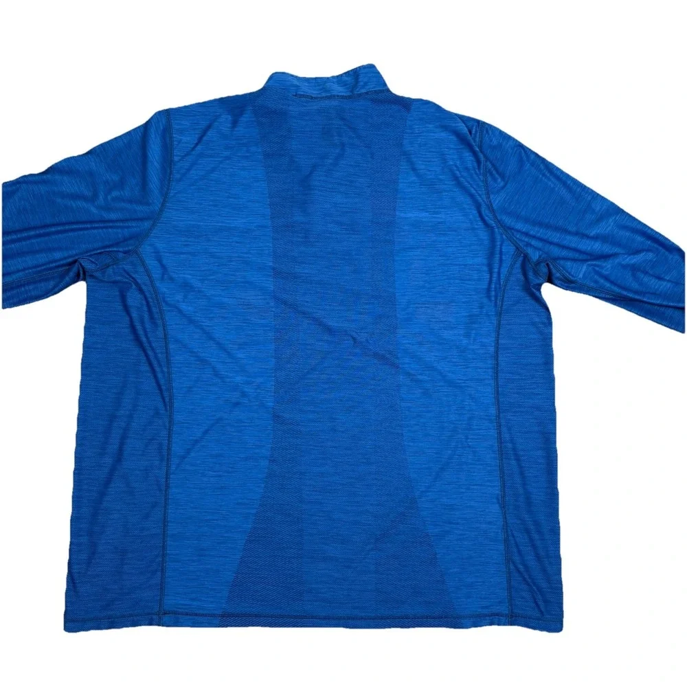 Tommy Bahama Pullover Mens 3XLT Blue‎ Performance IslandZone 1/4 Zip Golf